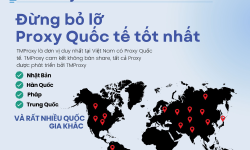 Featured image of post DỊCH VỤ PROXY CỦA TMPROXY