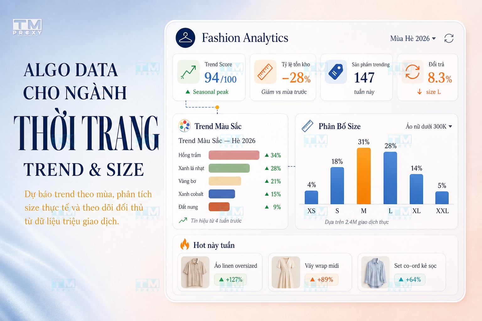 Featured image of post Algo Data for Fashion: Seasonal Trend & Size Analysis