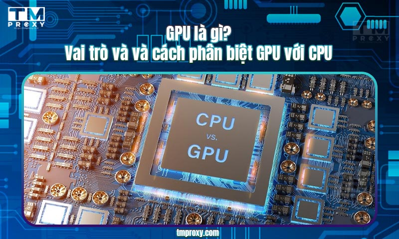 Featured image of post GPU là gì? Vai trò và và cách phân biệt GPU với CPU