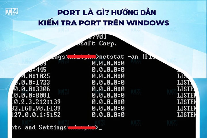 Port là gì? Hướng dẫn kiểm tra Port trên Windows
