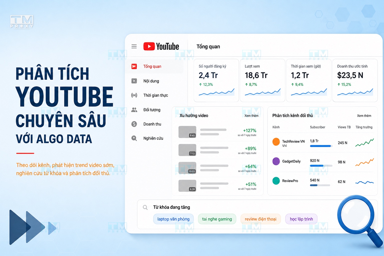 Featured image of post 用Algo Data深度分析YouTube数据